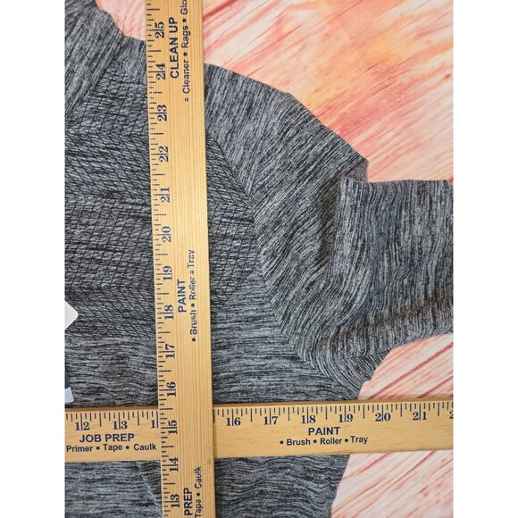 Perry Ellis Womens Gray Heather Performance 1/4 Zip Medium NWT - Picture 9 of 9